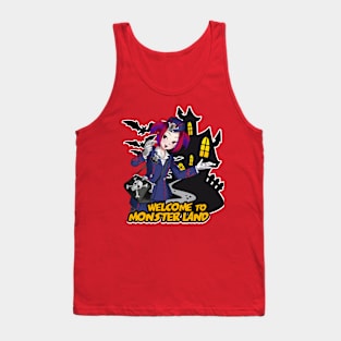 Welcome to monsterland Tank Top